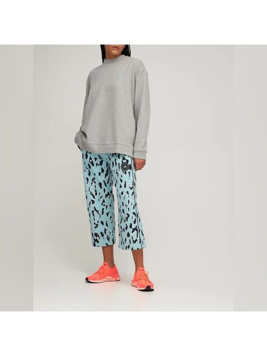Stella McCartney Pants - Stella McCartney mint green and black Cropped Pants